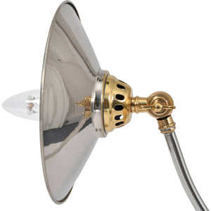 Haku Brass & Steel Adjustable Table Lamp