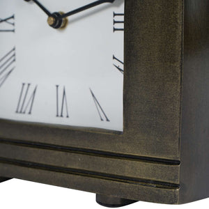 Hornchurch Antique Finish Mantel Clock