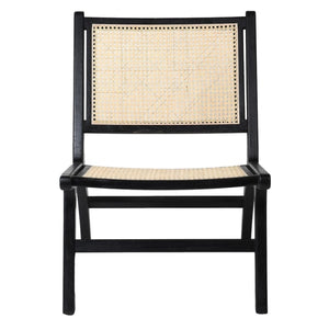 Black Bergere Chair