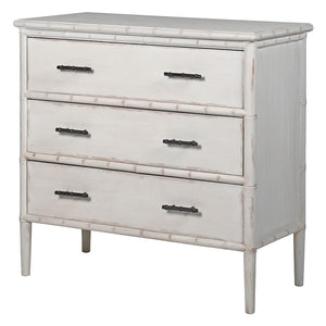 Faux Bamboo 3 Drawer Chest