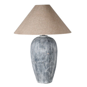 Ant Blue wash Lamp with Shade