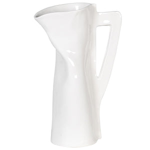 Modern Squished Ceramic Vase