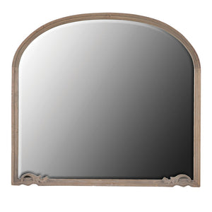 Arch Top Overmantle Mirror