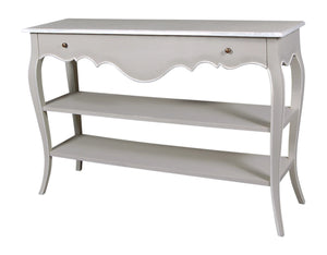 Ava Console Table with 1 Drawer & 2 Shelves