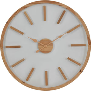 Orford Floating Wooden Clock 100 cm