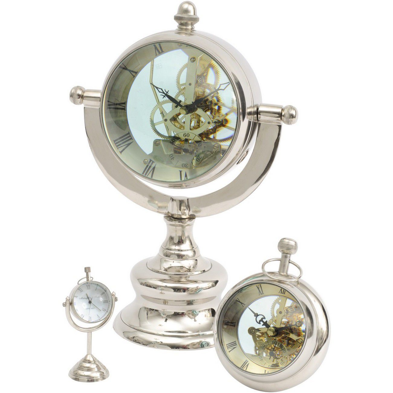 Large Paperweight Clock