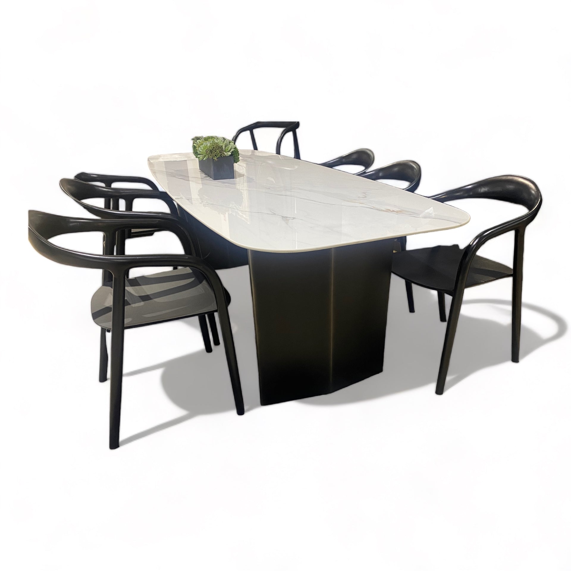Rimini Sintered Stone Table D-End