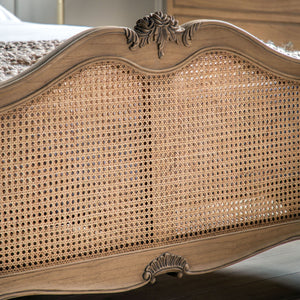 Chic  6' Cane Bed Weathered