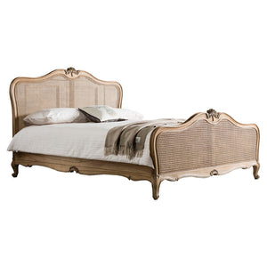 Chic  5' Cane Bed Weathered