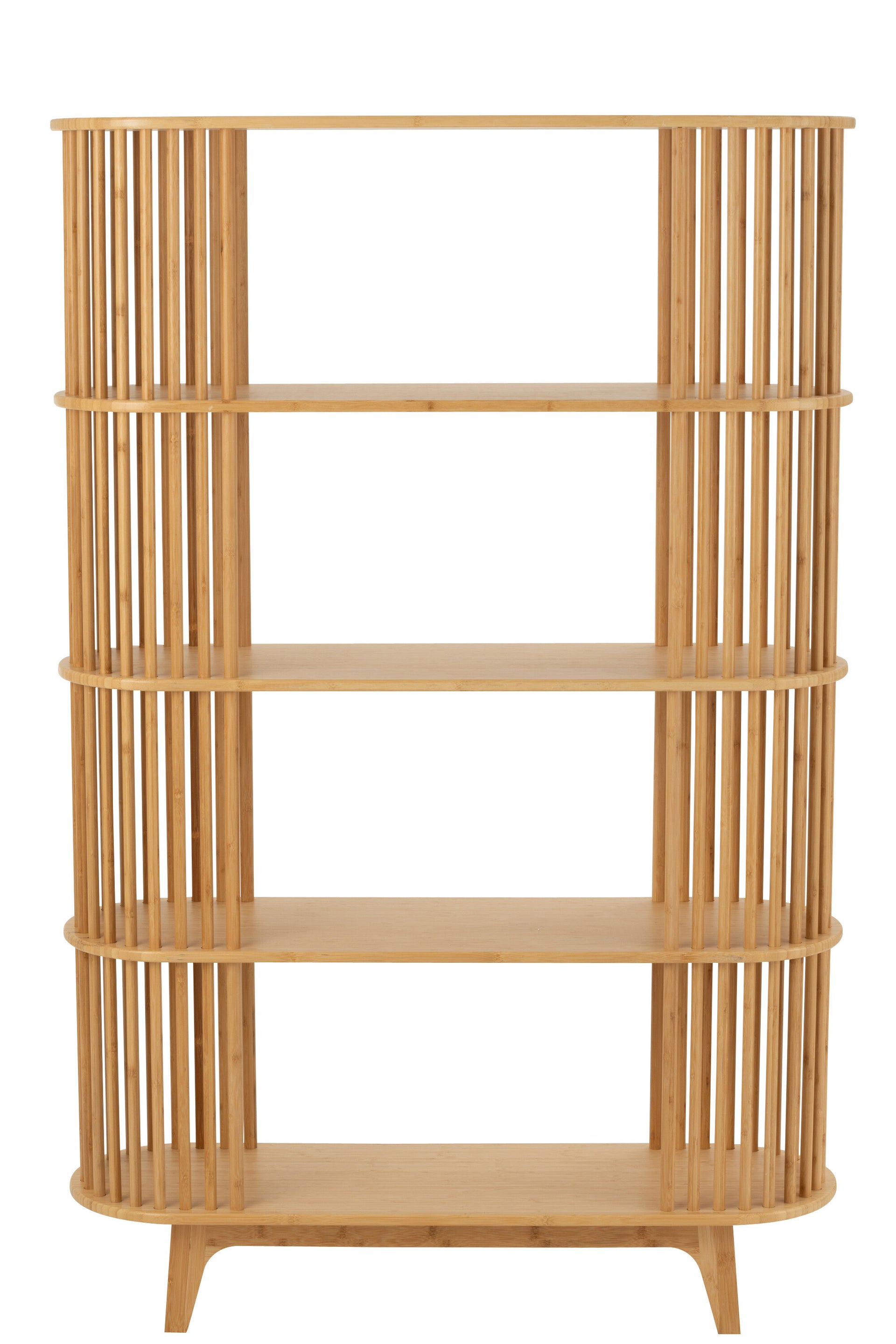 Natural Bamboo Shelf Unit