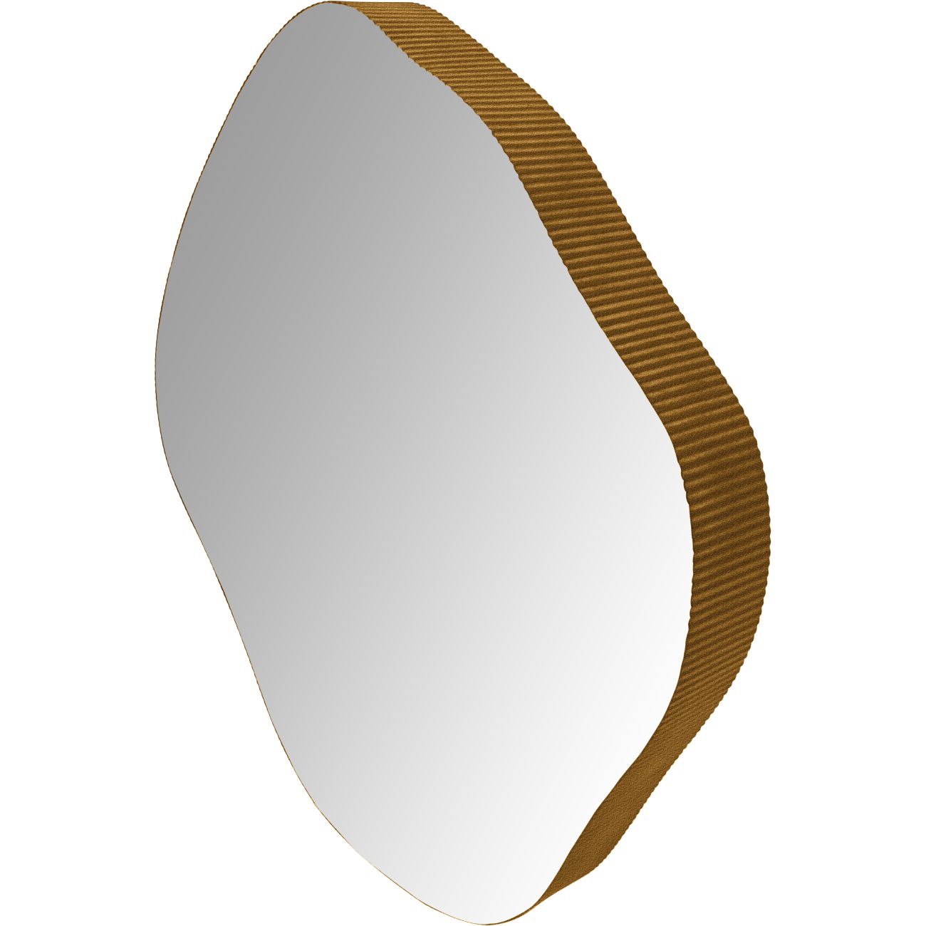 Organic Metal Framed Mirror