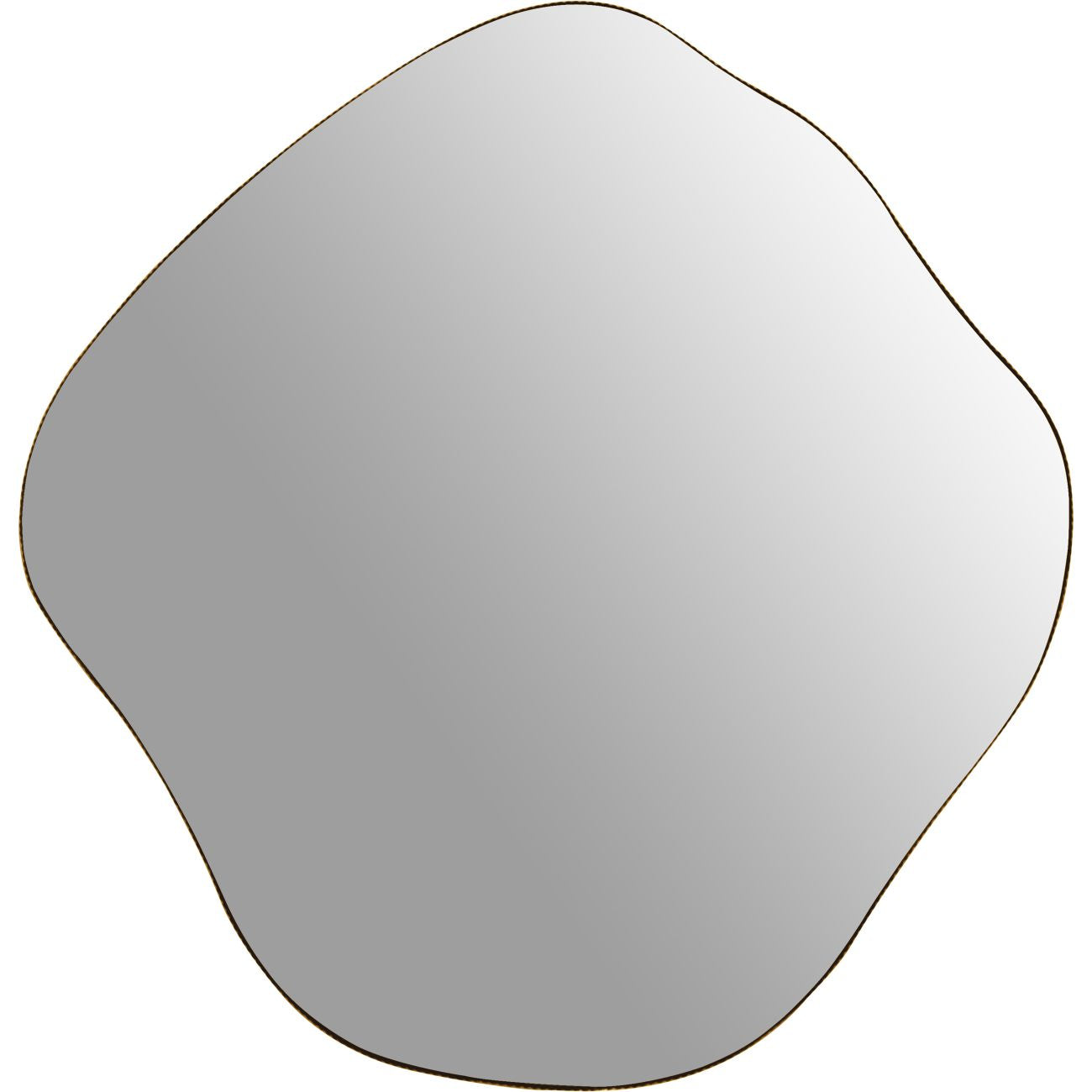 Organic Metal Framed Mirror