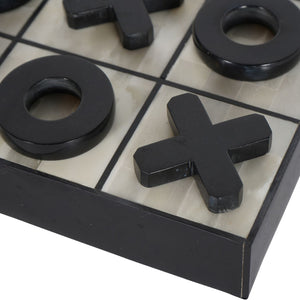 Chollerford Bone Inlay Noughts & Crosses Game