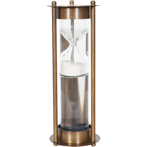 Columbia Antique Brass Sand Timer Small