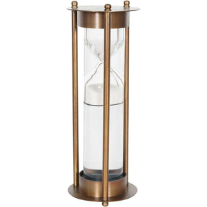 Columbia Antique Brass Sand Timer Small