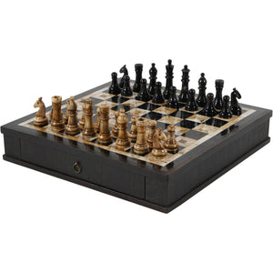 Heritage Luxury Chess Set with Drawer