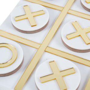 Rowena White & Gold Noughts & Crosses