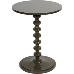 Lacquer Side Table Olive
