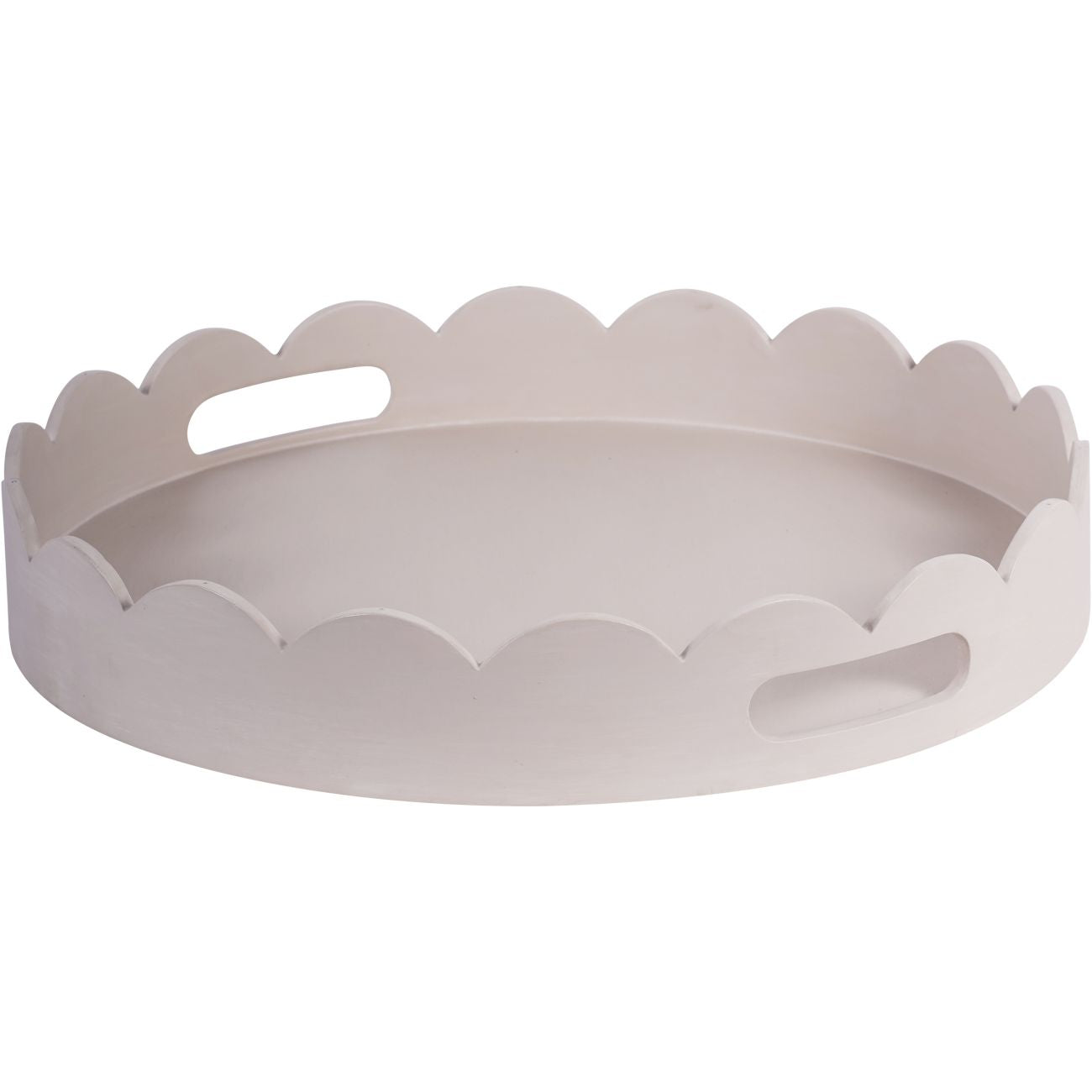 Laura Ashley Dove Grey Northall Circular Tray