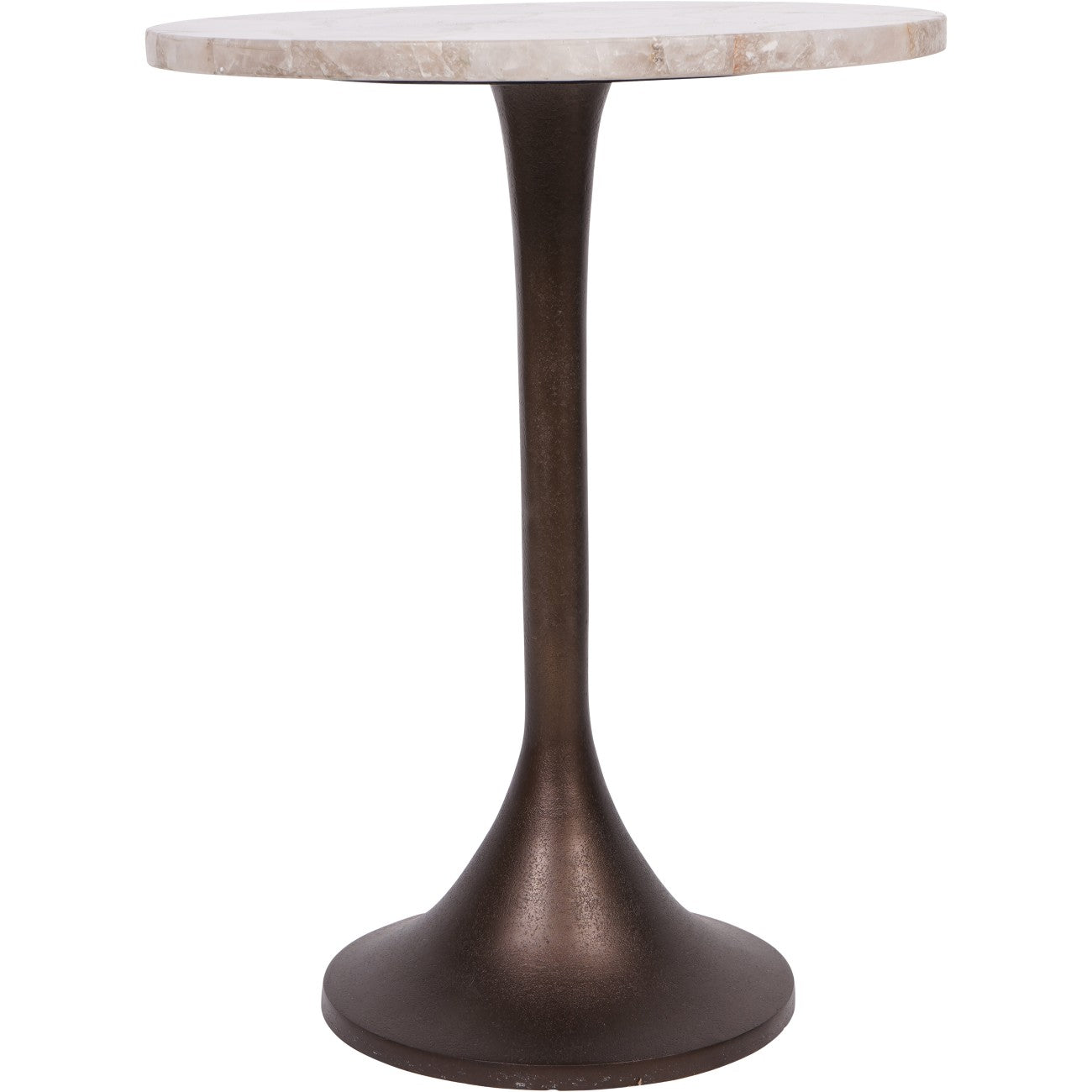 Bosworth Smokey Quartz Side Table 42cm