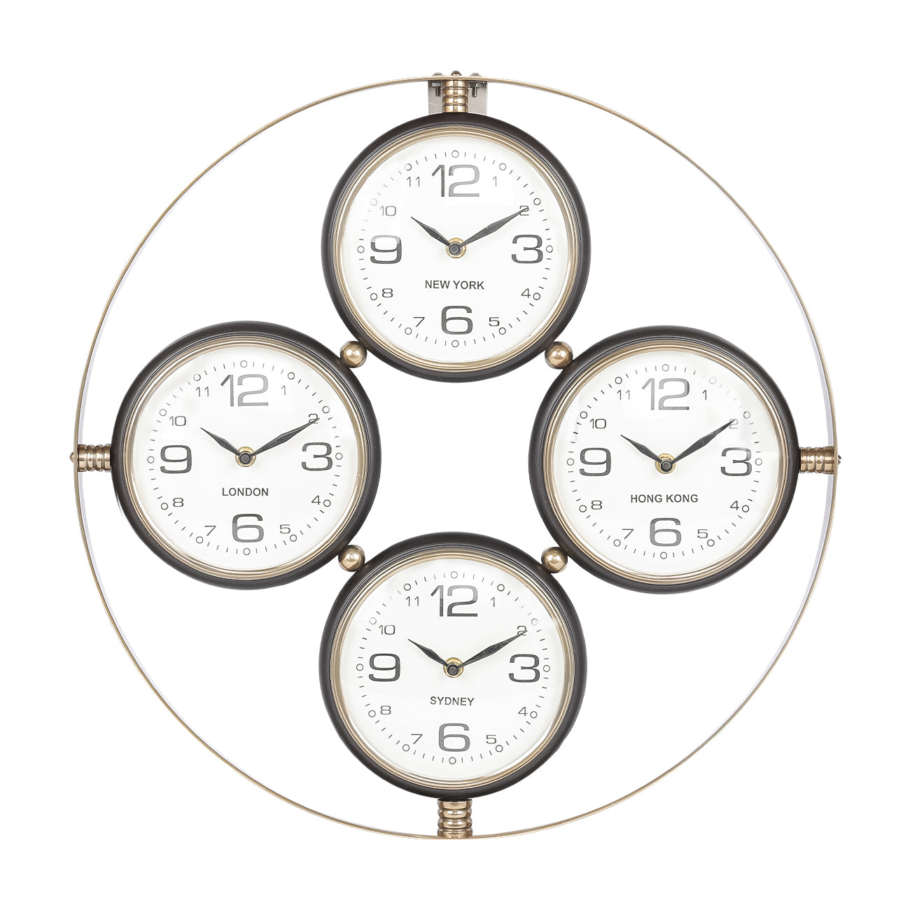 Sterling World City Wall Clock