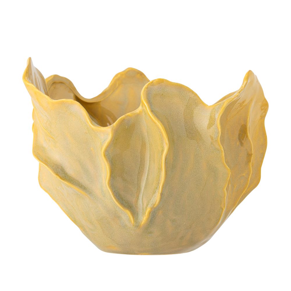 Bastien Bowl Yellow Stoneware