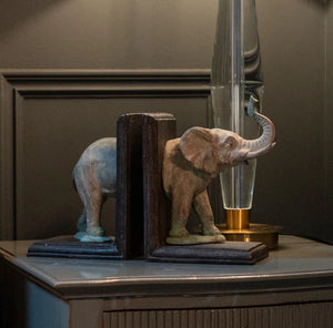 Elephant Bookends