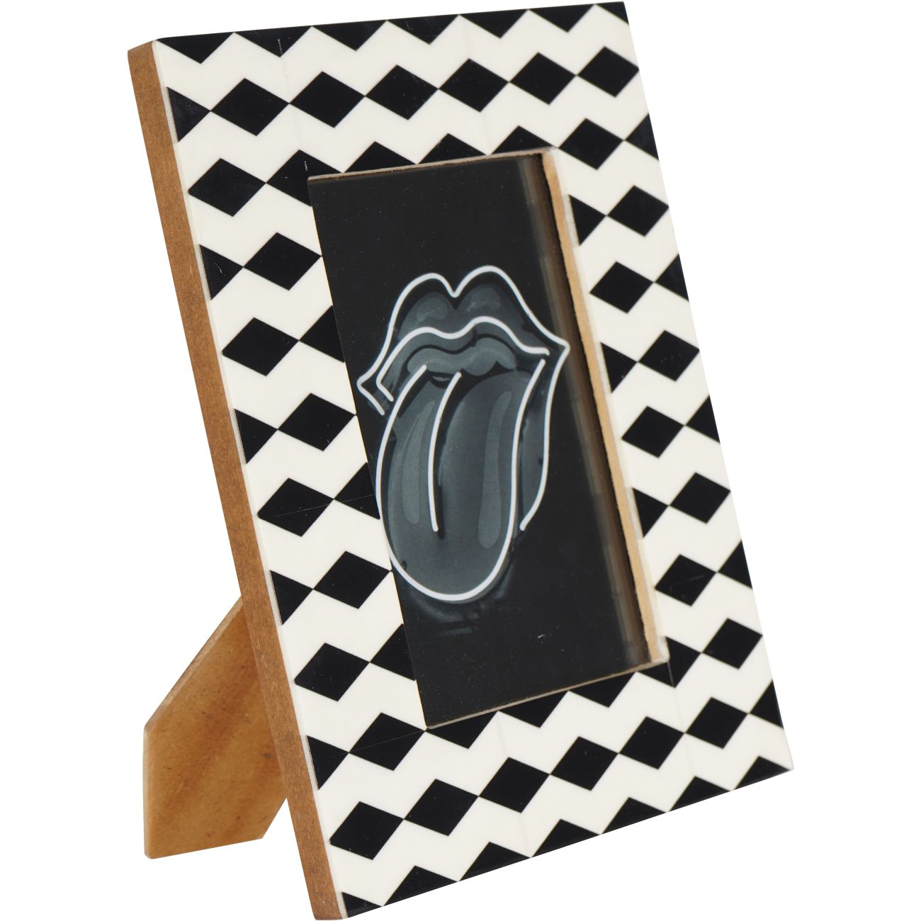 Anya Photoframe in Black & White 10x15