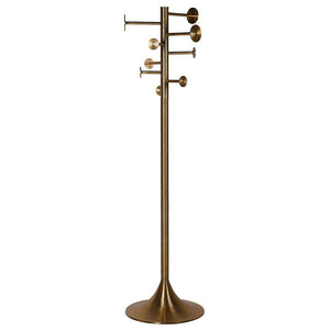 Brass Retro Multi Coat Hanger