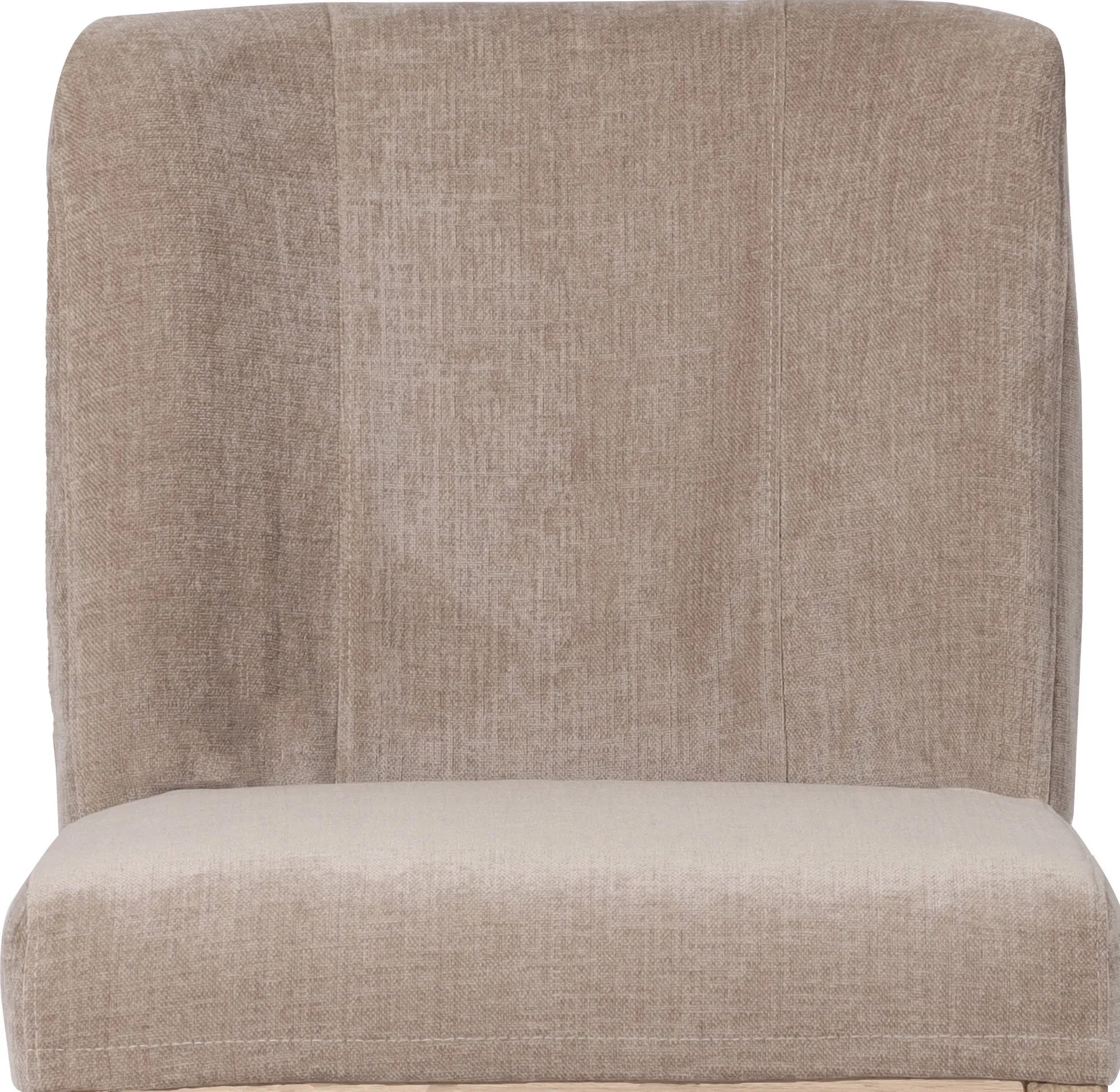 Anna Mink Fabric Counter Stool