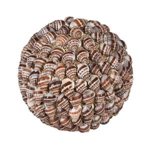 Natural Shell Sphere Deco