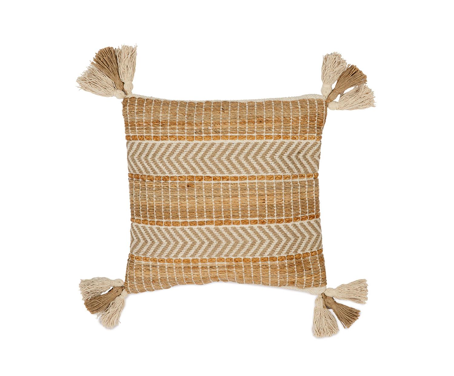 JUTE/COTTON CUSHION EVE 45x45