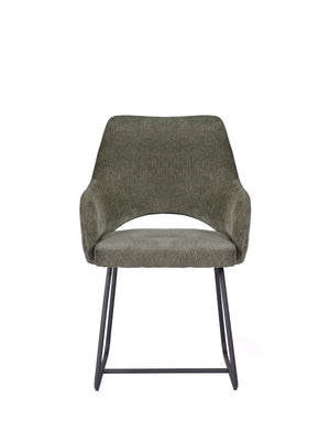 Alex Green Fabric Chair