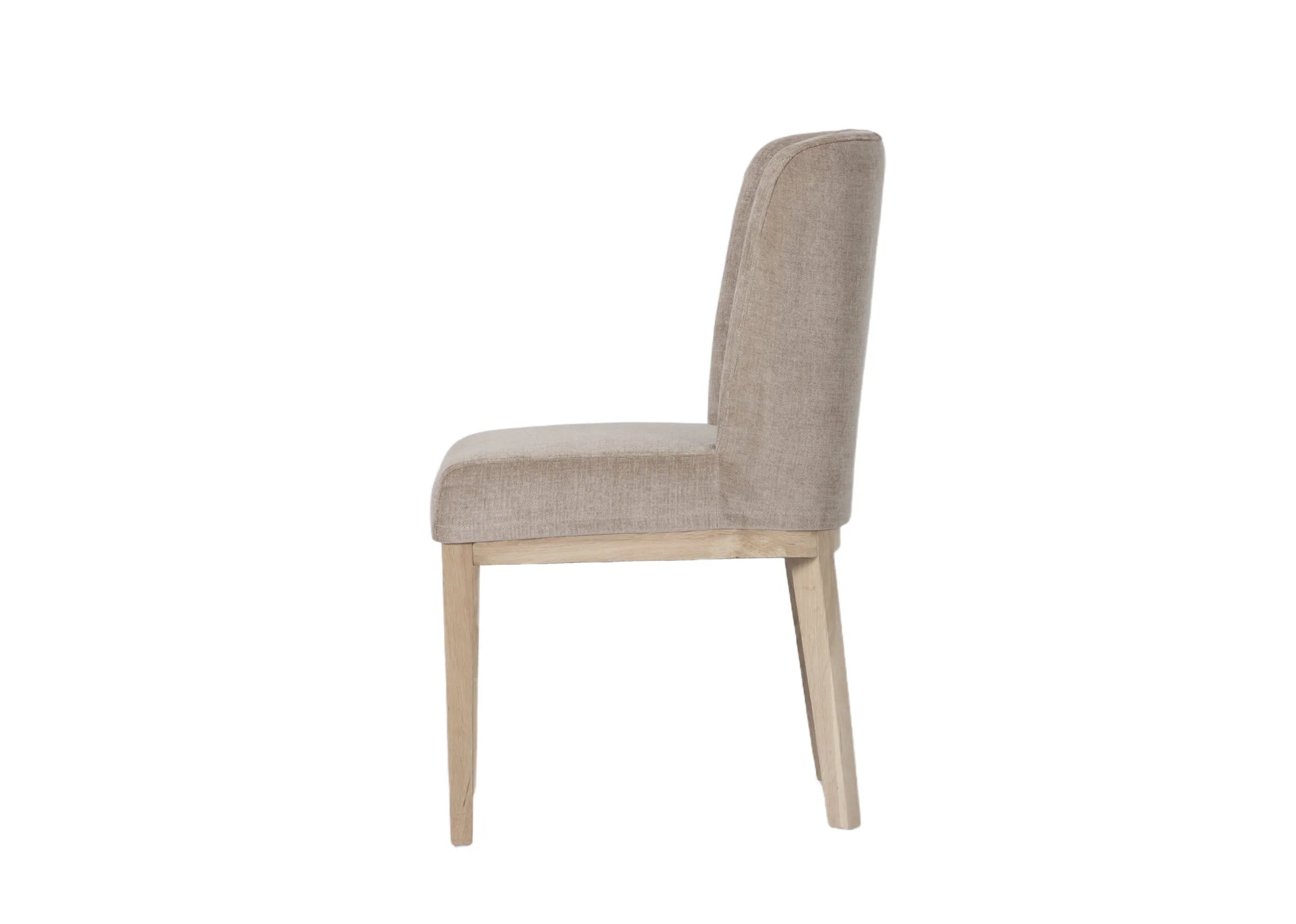 Anna Mink Fabric Dining Chair