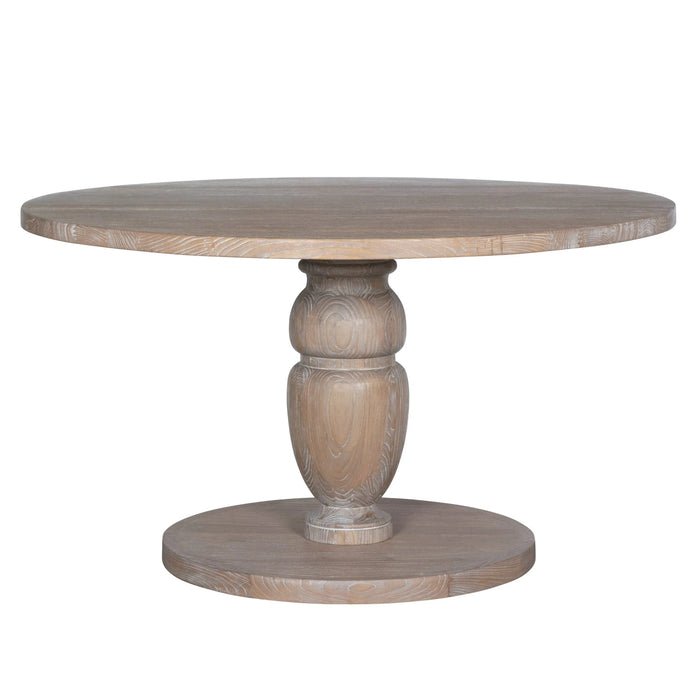 Holly 120cm Round Dining Table - Oak Antique