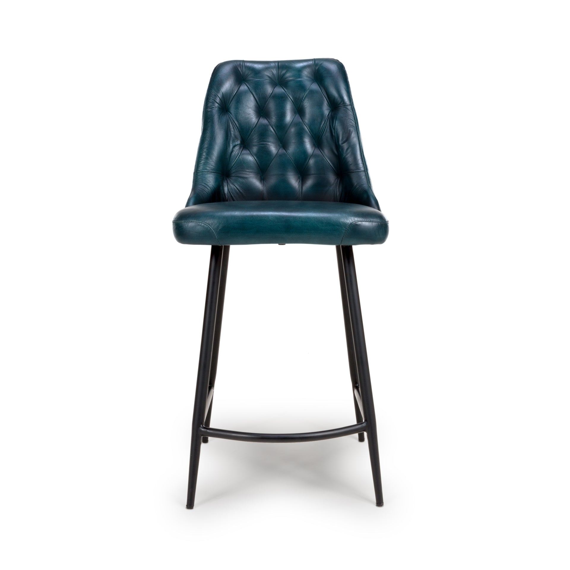 Bradley Counter Stool-Blue