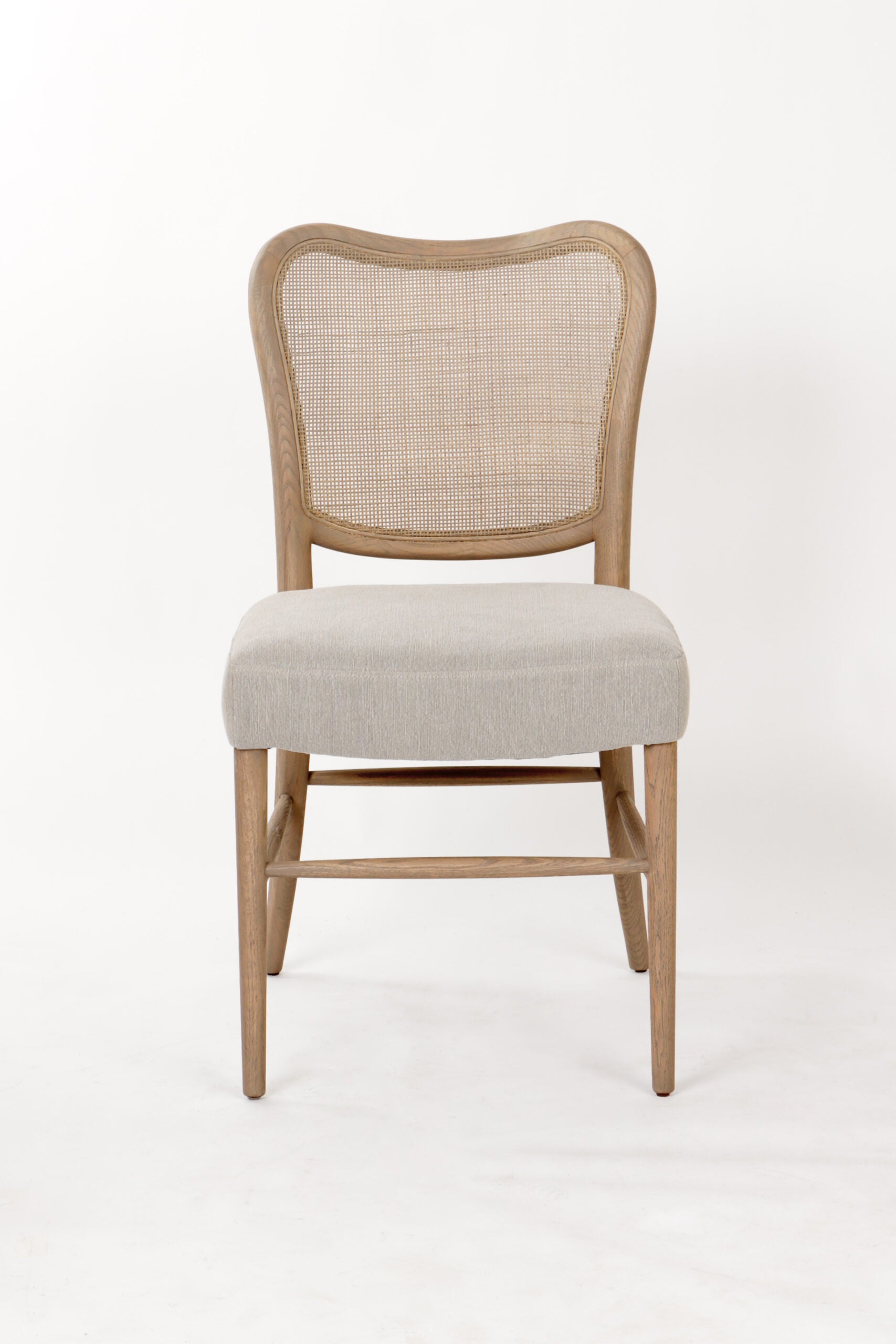Bonnie Steeple Grey Fabric Dining Chair