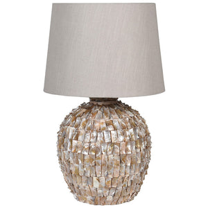 Mother of Pearl Effect Lamp