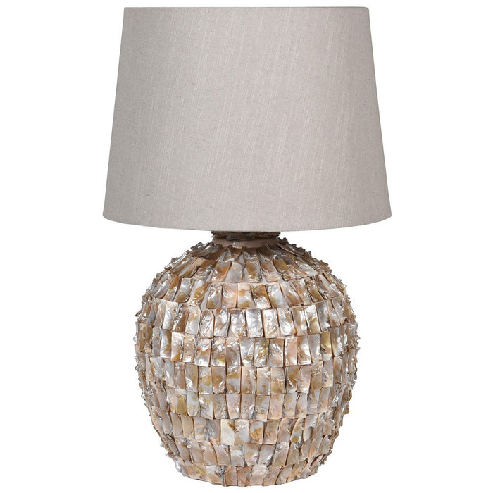 Mother of Pearl Effect Lamp