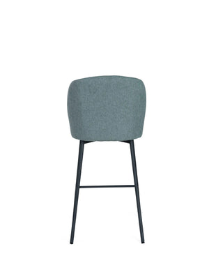 Clio Fabric Counter Stool - Light Green