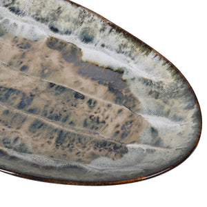 Ocean Glaze Plate