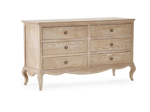 Camille 6 Drawer Wide Chest