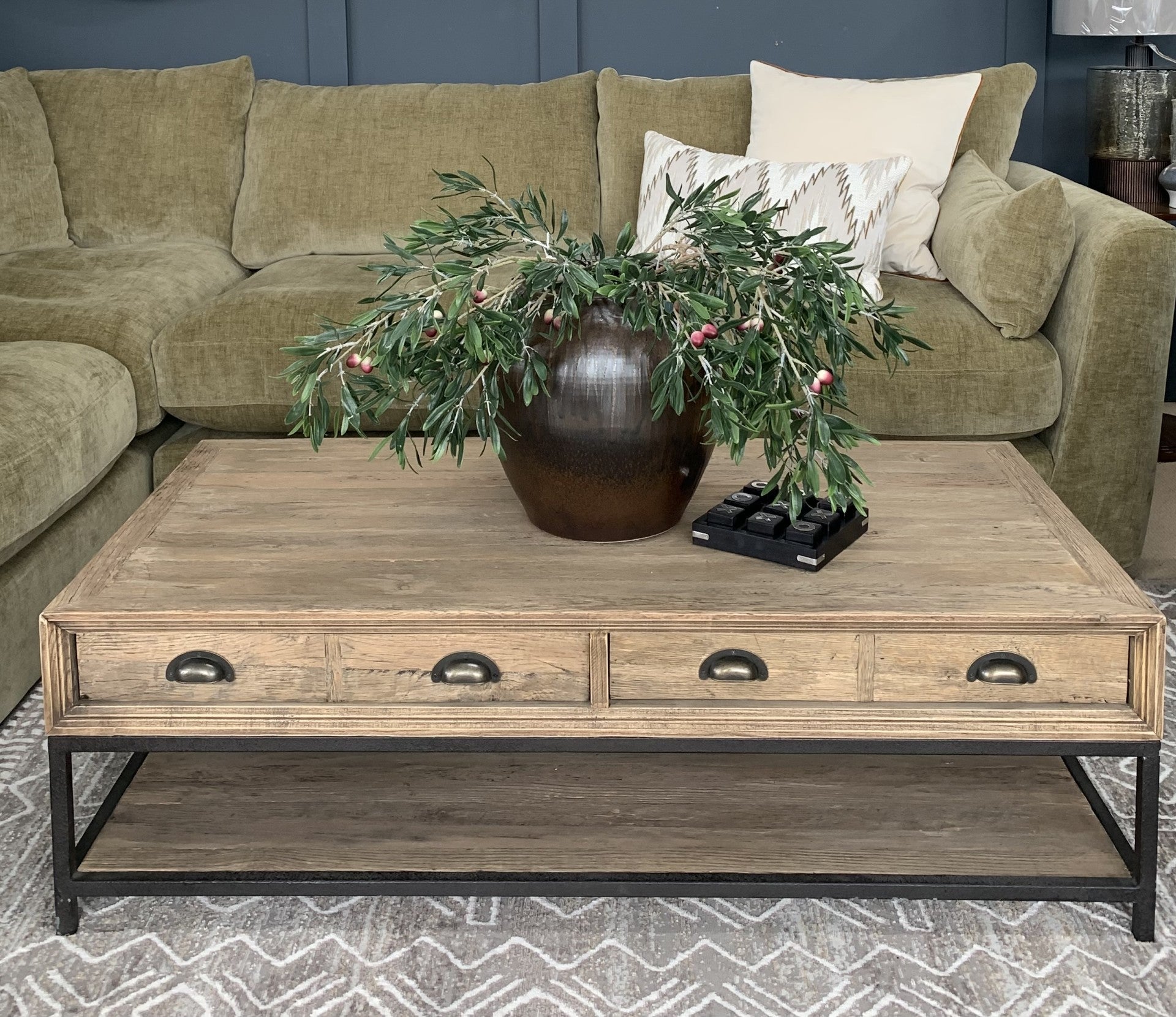 Canberra 2 Drawer Coffee Table