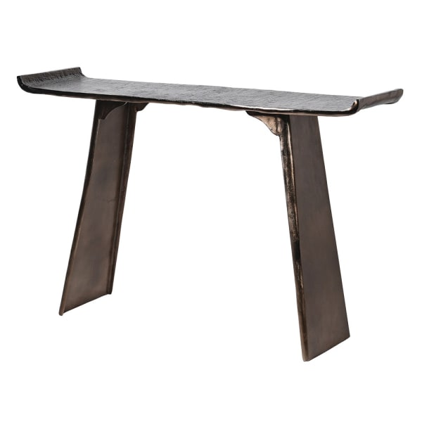 Carter Console Table Aged Brass