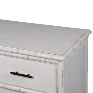 Faux Bamboo 3 Drawer Chest