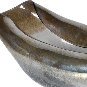 Melted Curve Glass Bowl