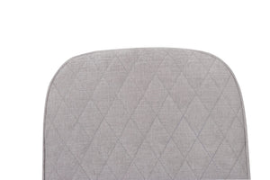 DANNY CHAIR GREY CHENILLE FABRIC