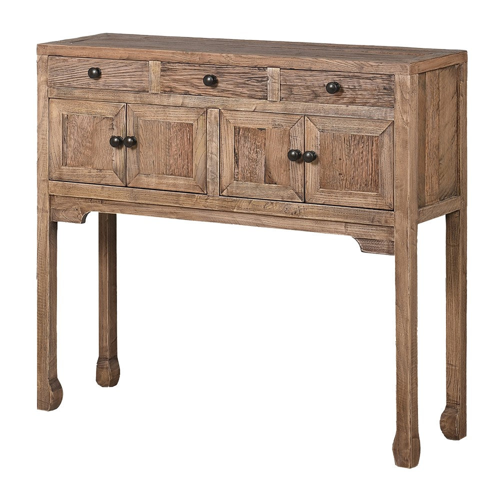 Dara Reclaimed Oak 4 Door Console