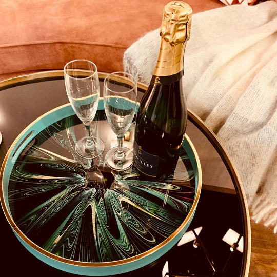 Green Envy Serving Tray
