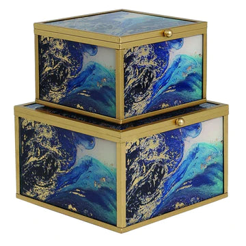 Accessory Box (Set of 2) Marine Wonder